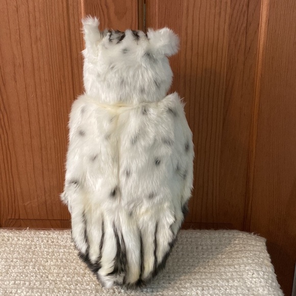 NEW Hansa Toys Plush Snow Owl Moving Head Hand Sewn Handmade Stuffed Animal NWT - Picture 5 of 7